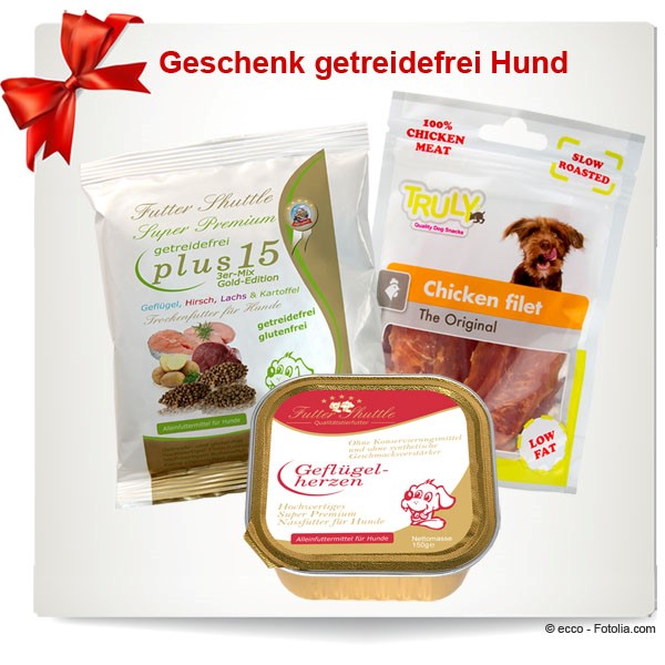 Geschenk getreidefrei Hund