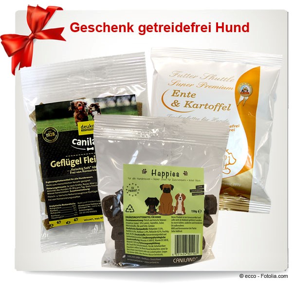 Geschenk getreidefrei Hund